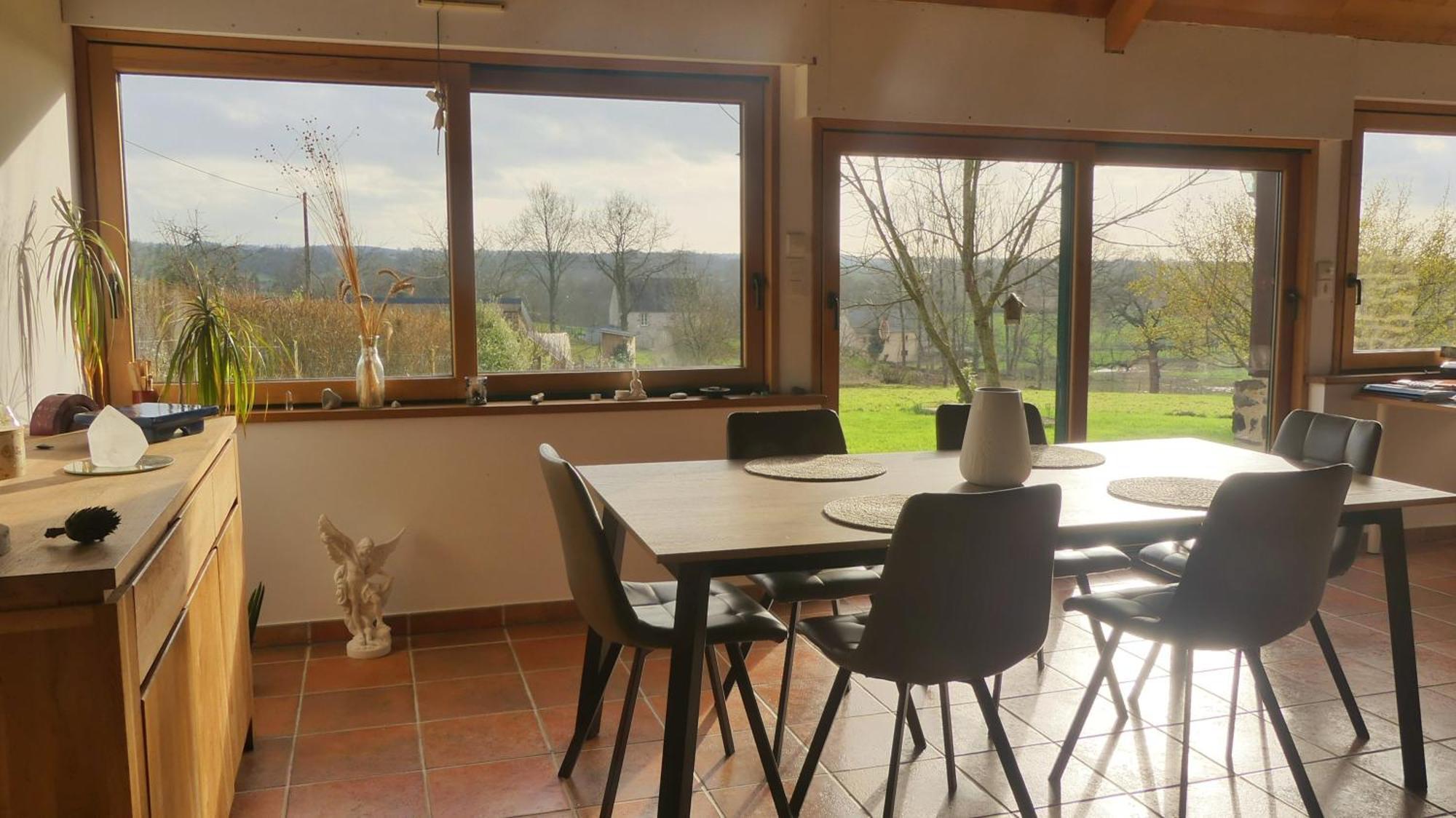 Bed and Breakfast Reves De Baie - Accueillant, Paisible, Vue Panoramique Exceptionnelle Tirepied-sur-See Exterior foto